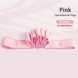 Kids Dance Stretch Band, 8/10/12-Segment Ballet Practice Elastic Band for Children, Latin Jazz Stretching Resistance Training