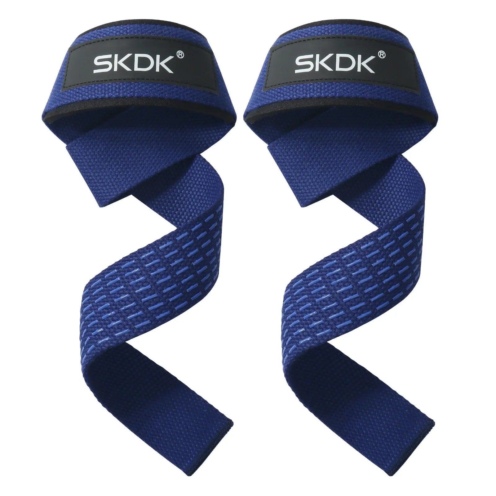 2Pcs Adjustable Weightlifting Wrist Straps Non-Slip Strength Training Fitness Lifting Support Gym Booster Bands Sports Grip