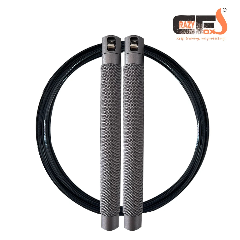 Cable Speed Rope - Adjustable Tangle Free Jump Rope with Ball Bearings, 줄넘기, saltar la cuerda RPM Style
