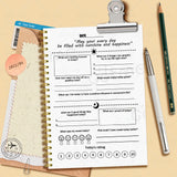 EMOTIONAL JOURNAL --Adult Mental Health Planner,Wellness Workbook,Therapy Worksheet,Anxiety Management,Self Care Tracker