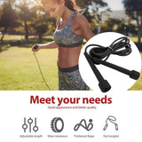 1PC 2.8M Speed Jump Rope Professional Children Adult Gym PVC Jumping Rope Adjustable Fitness Equipment Muscle Boxing Training