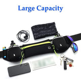 1PCS Multipurpose Running Belt with Integrated Water Bottles, Water Bottle Holder, Running Pouch Belt for Hiking, Climbing