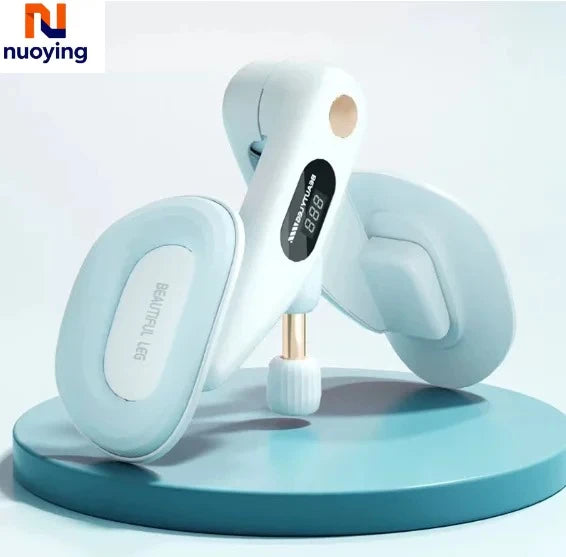 Thigh Master Pelvic Floor Trainer Adjustable Resistance with Counter Kegel Exercises Device Muscle Trainer for Women Home Gym