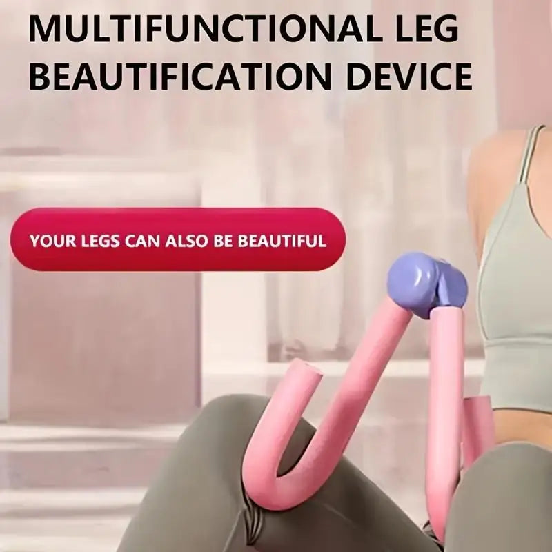 1pc Pelvic Floor Muscle Trainer, Thigh Exerciser, for Postpartum Recovery, Body Shaping, Leg & Butt Training