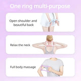 1Pc Yoga Pilates Ring After Massage Calf Elastic Neck Yoga Ring Suitable For All Ages TPE Soft Yoga Circle Fitness Equipment