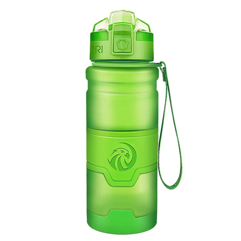 ZORRI BPA Free 400/500/700/1000ml Sports Water Bottle Portable Anti-fall Leakproof Protein Shaker Bottle Bicycle Gym Bottles Hot