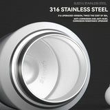 Thermos Water Bottle With Straw Handle Cup 316 Stainless Steel Flask Large Capacity Vacuum Insulated Tumbler