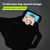 Running Armband for iPhone 17 16 15 14 13 Samsung S26 S25 S24 S23 with Card Slot Key Pockets Sports Arm Bands Cell Phone Holder