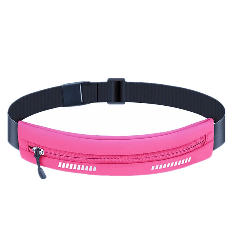 Running Waist Pack with Adjustable Belt Men Women Slim Running Bags Portable Outsides Jogging Gym Sports Cell Phone Pouch