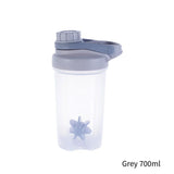 500ml/700ml Portable Water Bottle For Drink Plastic Leak Proof Sports Bottles Protein Shaker Water Bottle Drinkware BPA FREE