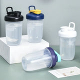 Shaking Cup 400ml Protein Powder Shaker Bottle Leak Proof Water Bottle for Gym Outdoor Fitness Training Sport Mixing Cup