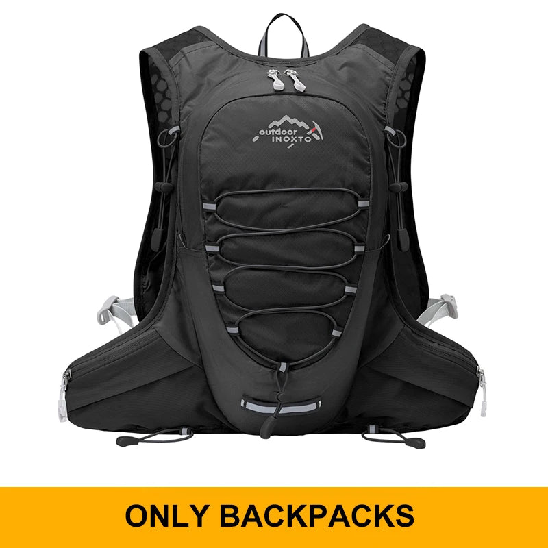 12L Cycling Hydration Vest Running Backpack Lightweight Riding Vest Pack Backpack Running Camping Bag Mountaineering Equipment