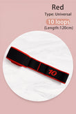 Kids Dance Stretch Band, 8/10/12-Segment Ballet Practice Elastic Band for Children, Latin Jazz Stretching Resistance Training
