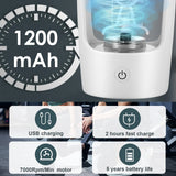 Electric Shake Cup Fully Automatic Mixing Cup Charging Milk Shake Sports Portable Protein Powder Shake Cup，650ml