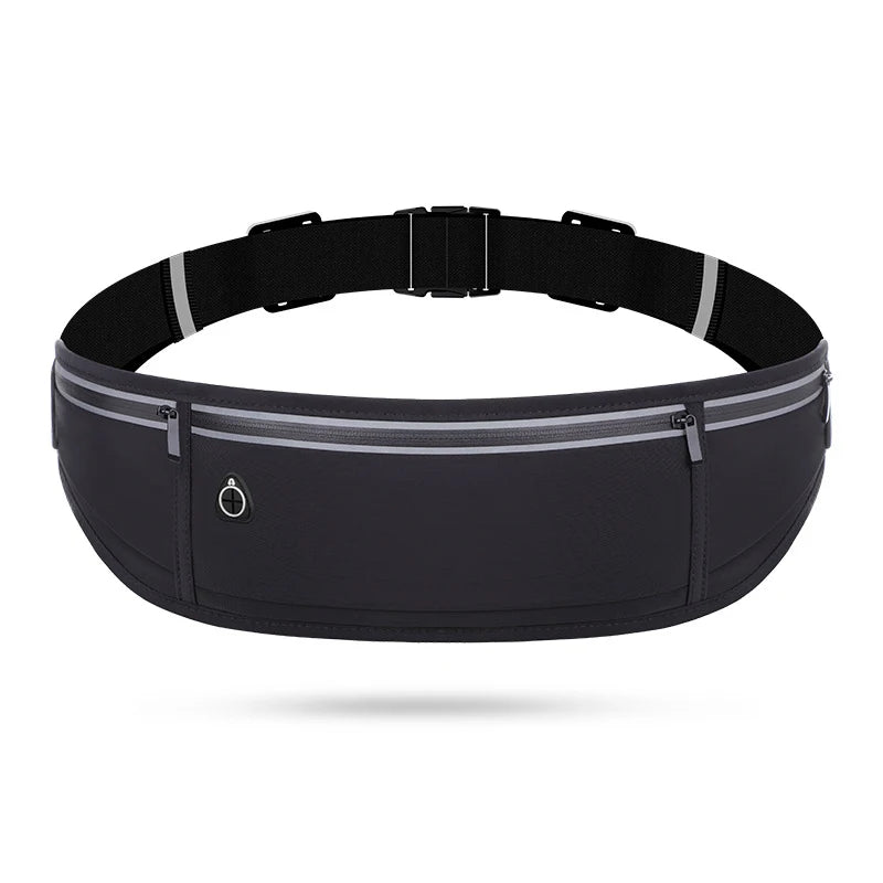 Sports Fanny Pack Women Running Belt Waist Bag Men Waterproof Gym Phone Pouch Banana Bags Run Accessories