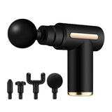 2024 portable fascia gun body back neck leg electric frequency impact massager USB charging handheld impact massager