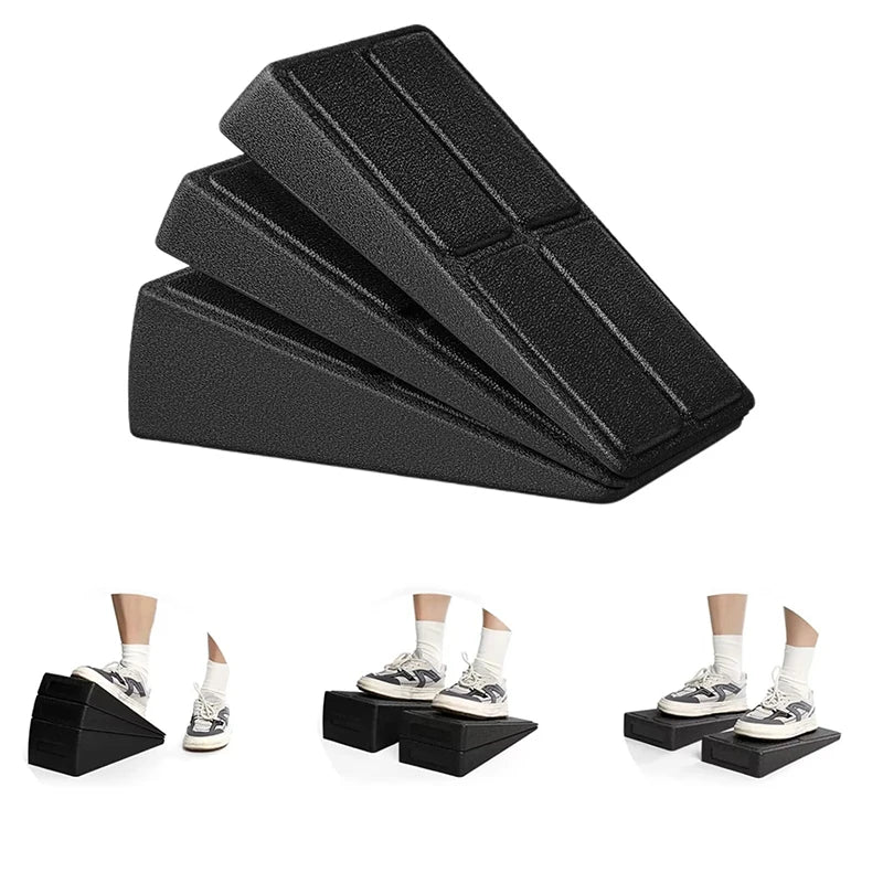3Pcs/Set Yoga Wedge Stretch Slant Boards Adjustable Bricks Squat Wedge Blocks For Exercise Gym Fitness Yoga Accessories
