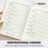 S.O.A.P Method Bible Study Journal, Prayer & Devotional Notebook, Religious Gift for Men Women