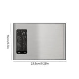 Stainless Steel Smart Nutrition Food Scale Free App with 19 Nutrients Tracking Smart Digital Kitchen Scale