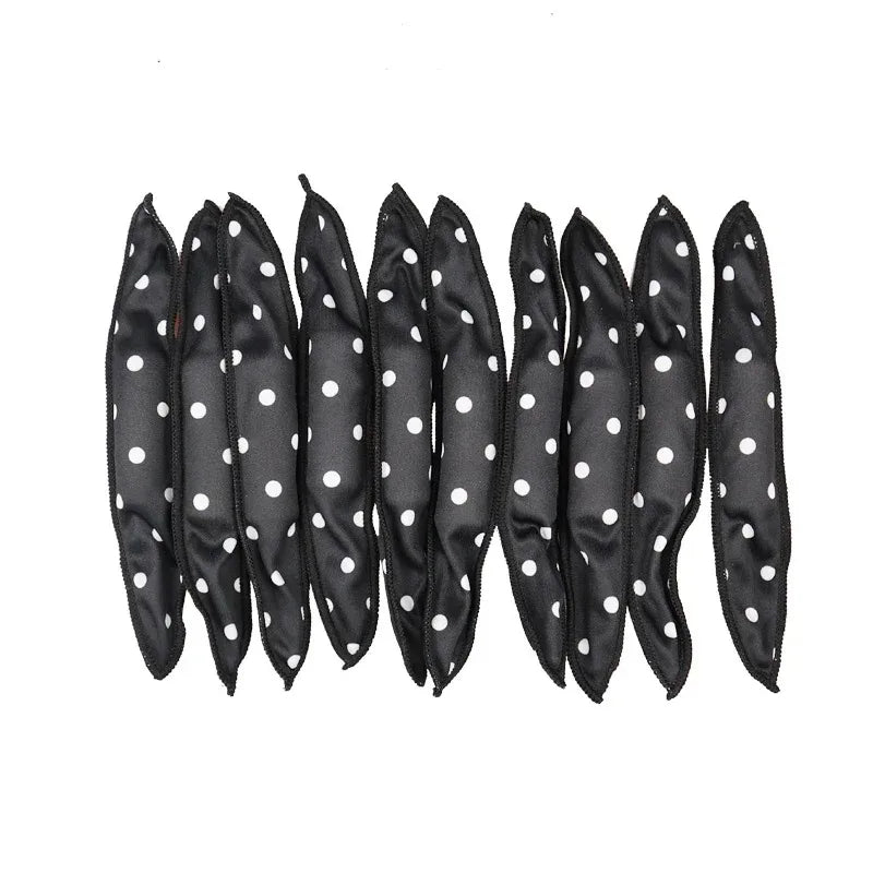 10Pcs/Lot Hair Curlers Soft Sleep Pillow Hair Rollers Set Best Flexible Foam and Sponge Magic Hair Care DIY  Styling Tools  curl