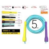 NEVERTOOLATE TPU PVC 10.5FT 3.2m x 5mm PVC  speed double under skip rope jump tricks fitness crossfit CROSSFIT LONG