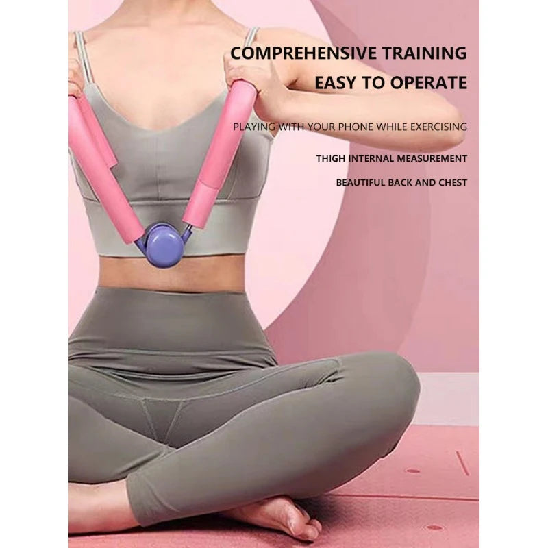 Pelvic floor muscle training and repair device, a universal tool for home use, postpartum recovery and leg beauty device, pelvic