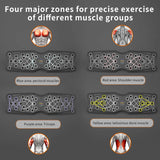 Foldable Non-Slip Dip Stand for Home Workout Portable Multifunctional Push-Up Stand with Resistance Bands Fitness Equipment