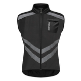 WOSAWE Men’s Cycling Windbreaker Jacket Waterproof Windproof Reflective Bike Coat Lightweight Outdoor Sports Apparel Portable