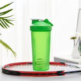 600ml Portable Protein Powder Shaker Bottle Leak Proof Water Bottle for Gym Fitness Training Sport Shaker Mixing Cup with Scale