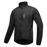 WOSAWE Men Windproof Waterproof Reflective Cycling Jacket MTB Bicycle Long Sleeve Windbreaker Sleeveless Vest Bike Coat Jersey