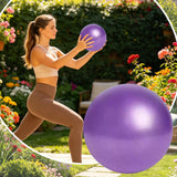 Yoga Ball 5.9 & 9.8 Inch PVC Balance Core Trainer Anti-Burst Pilates Fitness Ball For Home Gym Office Yoga Dance Meditation
