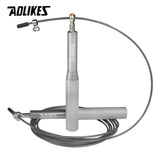AOLIKES Crossfit Jump Rope Adjustable Jumping Rope Training Aluminum Skipping Rope Fitness Speed Skip Training Boxing MMA