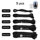 Workout Pilates Latex Resistance Band Sport Fitness Exercise Elastic Band Heavy Duty Strength Pull Up Crossfit Gym Equipments