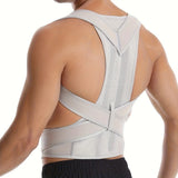 Adjustable Unisex Posture Corrector Brace,Stop Slouching,Back Alignment And Clavicle Support,Hunchback Correction Belt