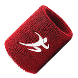 Fashion Working Out Wristbands Wrist Sweatbands Sweat Bands Soft Cotton Stretchy Wrist Bands Terrys Cloth for Gym Sports G99D