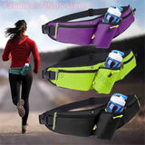 Running Waist Bags Water Bottle Holder Hydration Belt Bag Men Women Sports Fanny Pack Gym Running Cell Phone Jogging Cycling Bag