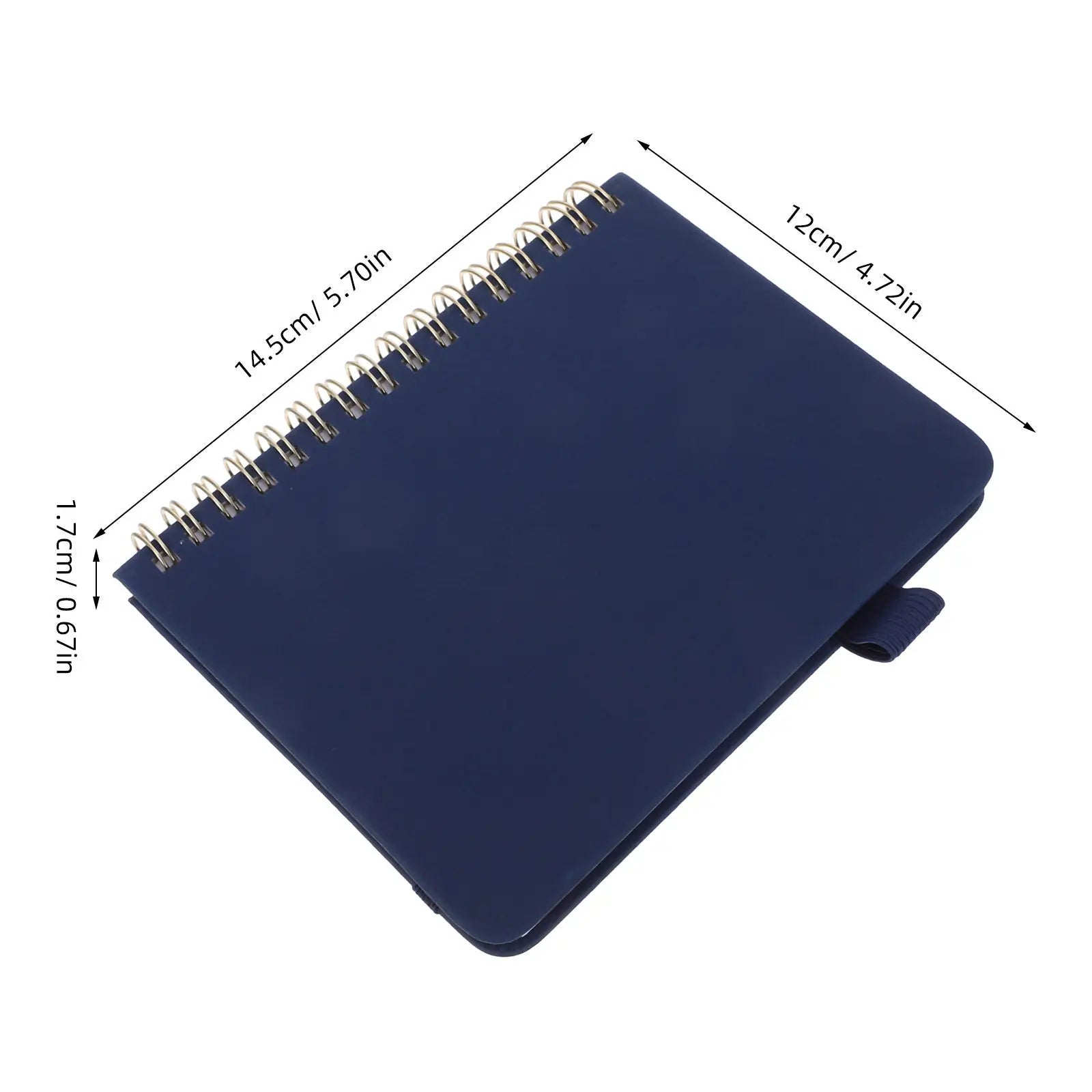 Address Phone Book with Alphabet Tabs Hardcover Spiral Notebook with A-Z Tab A6 Size Password Keeper Journal Notebook for Office