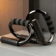 S-shaped Push-Up Rack with Non-Slip Foam Handles, Steel Frame, Home Fitness Equipment,Designed for Chest and Upper Body Training