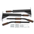 Wall Pull Up Bar Pull Up Bar Wall Mount Pull Up Bar Chin Up Body Bulding Exercise Fitness Gym Home with 6 Foam Handles