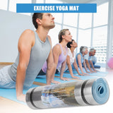 1800x50x10/8/6mm Thickened EVA Yoga Mat Moisture-proof Outdoor Camping Picnic Mat Waterproof Anti-skid SportFitness Exercise Mat