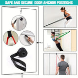 New 1Pcs Tough Latex Resistance Band Elastic Exercise Strength Pull-Ups Auxiliary Band Fitness Equipment Strengthening Train