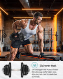SONGMICS dumbbells cast iron adjustable weight set for men and women workout