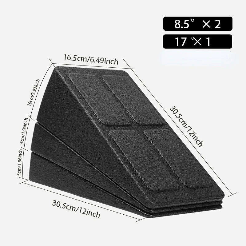 Yoga Wedge Stretch Slant Boards Adjustable Tilt Slanting Board Yoga Block Improve Lower Leg Strength for Exercise Gym Fitness