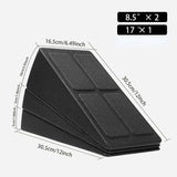 Yoga Wedge Stretch Slant Boards Adjustable Tilt Slanting Board Yoga Block Improve Lower Leg Strength for Exercise Gym Fitness