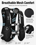 UTOBEST Trail Running Backpack 5L Ultra Lightweight Hydration Vest Breathable Functional Pack for Marathon Cycling Hiking