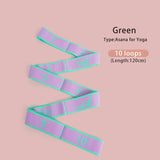 Kids Dance Stretch Band, 8/10/12-Segment Ballet Practice Elastic Band for Children, Latin Jazz Stretching Resistance Training