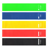 5-Level Resistance Bands Set for Yoga Pilates Home Gym Exercise Fitness Sport Elastic Rubber Bands for Workout Gym Accessories