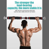 Door mounted horizontal bar home indoor fitness equipment without punching pull up single and parallel bar door frame trainer