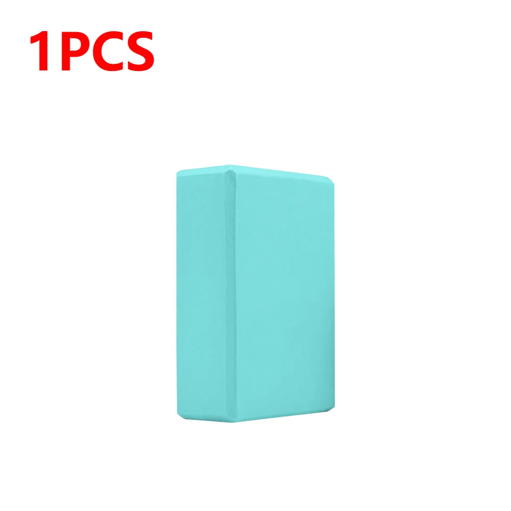 Yoga Bricks Gym Blocks Foam Brick Training Exercise Fitness Tool Yoga Bolster Pillow Cushion Stretching Body Shaping Blocks