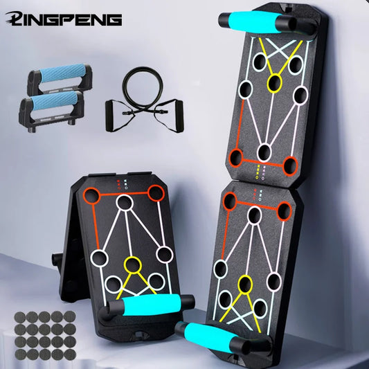 Folding Push-up Board Support Muscle Exercise Multifunctional Table Portable Fitness Equipment Abdominal Enhancement Support